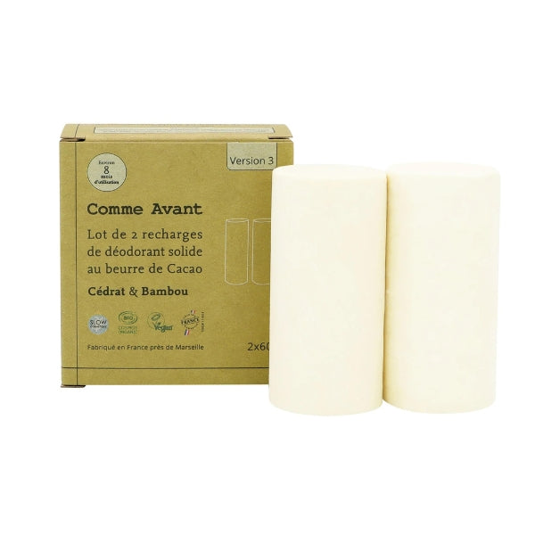 Déodorant solide cédrat & bambou de Comme Avant