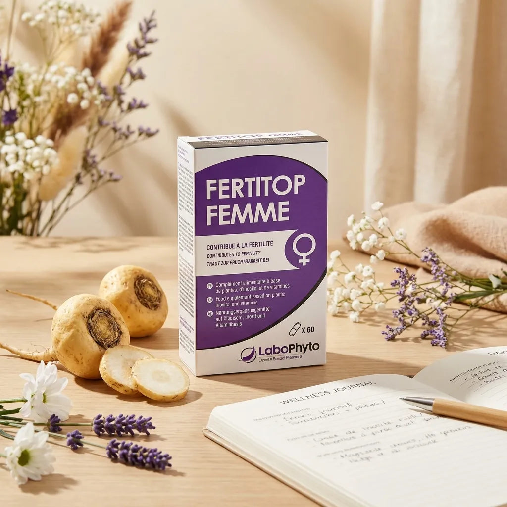 Fertitop Femme 60 gélules Labophyto complément fertilité naturel femme