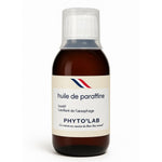 Un flacon d'huile de Paraffine - Traitement Constipation Chien et Chat - Pilagreen, avec son bouchon doseur