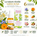 Sérum visage hydratant Flamenca bio avec ingrédients naturels et certification Cosmos Organic