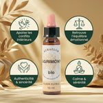 Fleur de Bach Agrimony bio 10ml Dioter - Équilibre émotionnel et sérénité