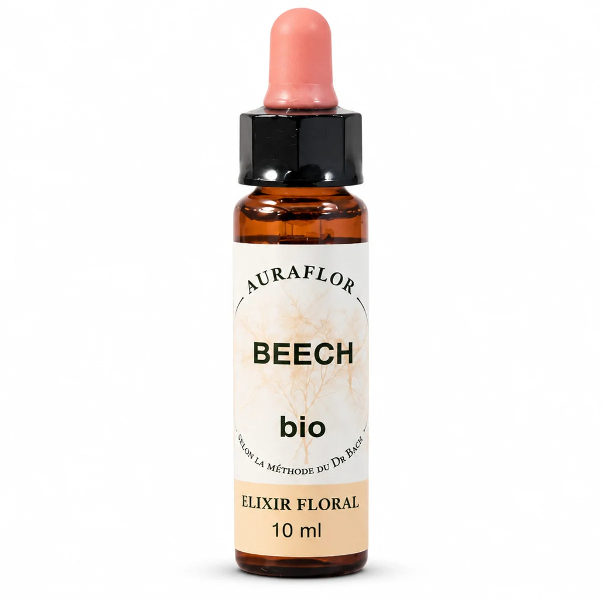 Fleur de Bach Beech bio 10 ml en flacon verre ambré avec pipette, élixir floral naturel