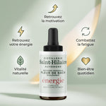 Fleur de Bach Énergie 20ml Saint-Hilaire avec 5 bénéfices : énergie, fatigue, motivation, vitalité, bien-être