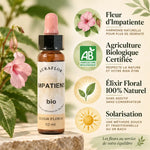 Fleur de Bach Impatiens Bio 10ml Dioter - Élixir floral naturel certifié agriculture biologique
