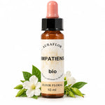 Fleur de Bach Impatiens Bio 10ml Dioter - Flacon verre ambré avec pipette