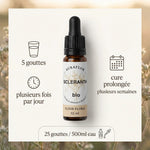 Fleur de Bach Scléranthe Bio 10ml avec dosage : 5 gouttes plusieurs fois par jour