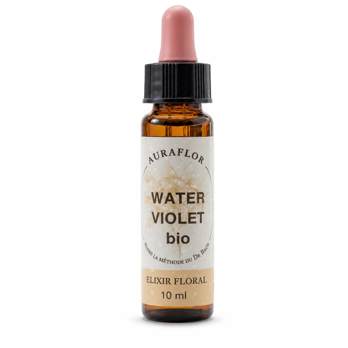 Fleur de Bach Violette d'eau Bio 10ml Dioter en flacon verre ambré avec pipette