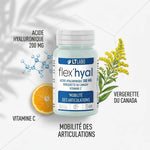 Flex'hyal 60 gélules LT Labo avec acide hyaluronique, vergerette du Canada et vitamine C pour la mobilité articulaire