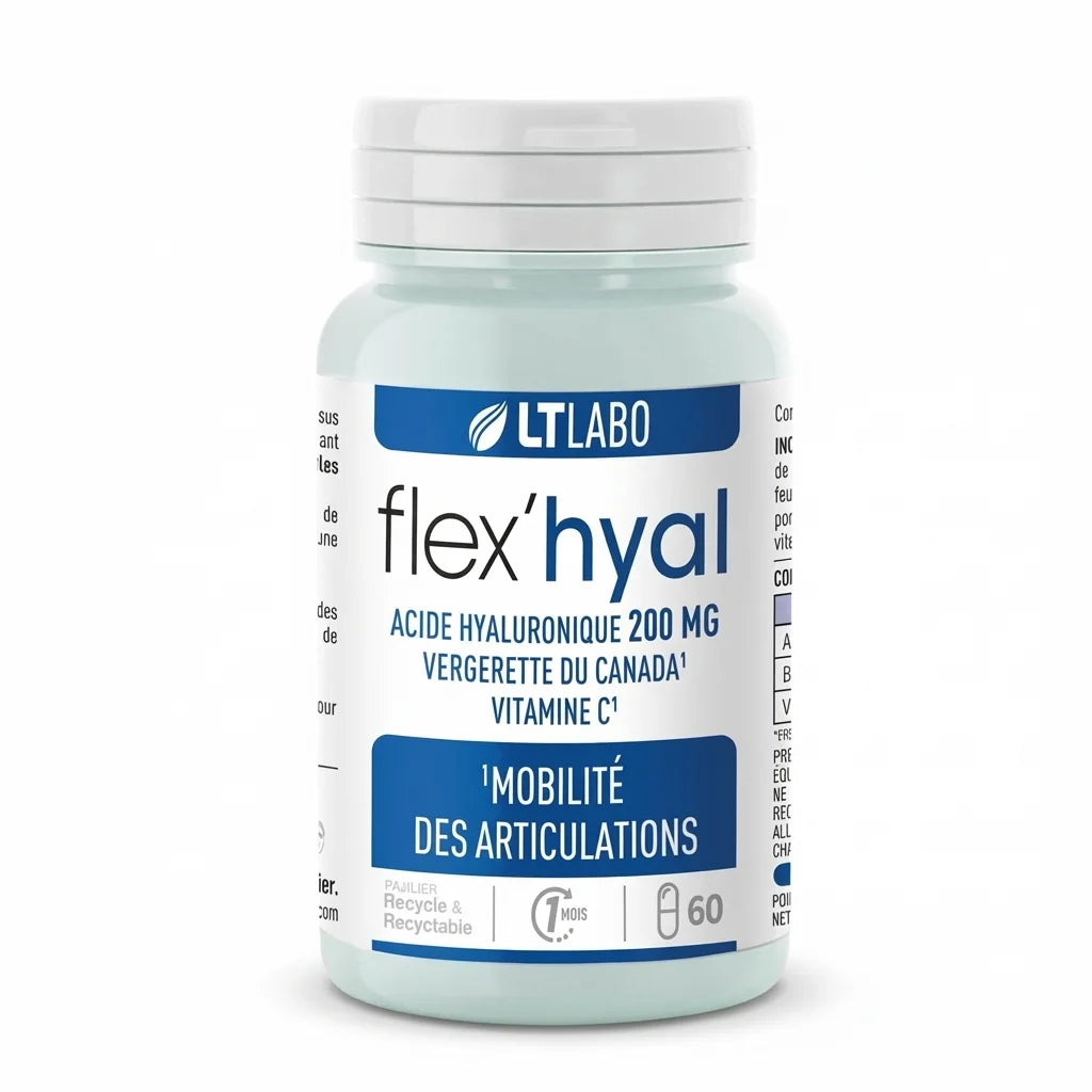 Flex'hyal 60 gélules LT Labo acide hyaluronique mobilité articulations