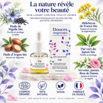 Fluide lissant yeux et lèvres Lia bio Douces Angevines avec ingrédients botaniques certifiés