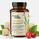 Gummies Lion's Mane French Mush Focus avec ingrédients naturels et vitamines B6