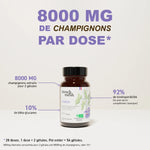 Dosage du Chaga de la marque French Mush