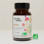 Une boîte de Reishi de 56 gélules de la marque French Mush