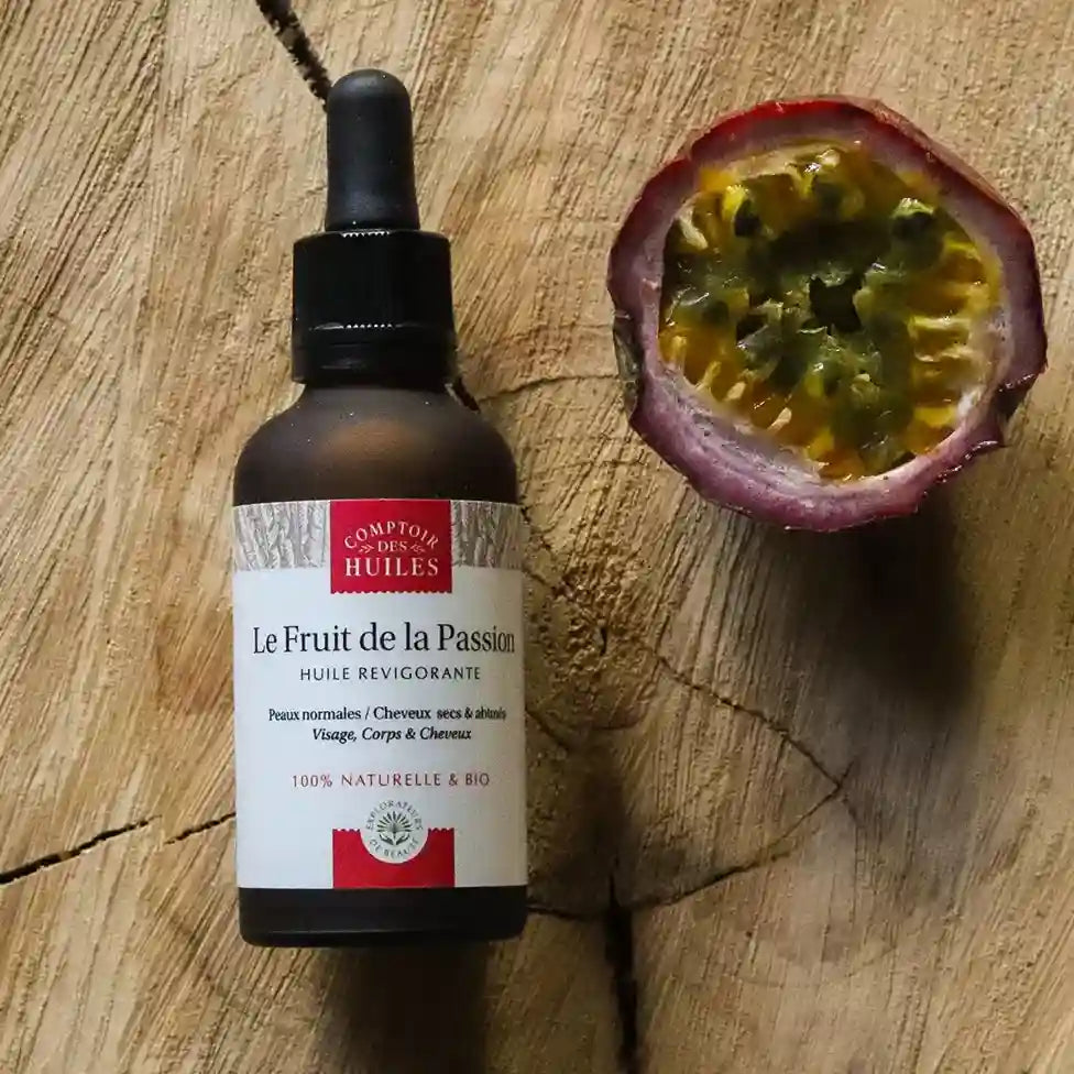 Une Huile de Fruit de la passion de 50 ml de la marque Comptoir des Huiles