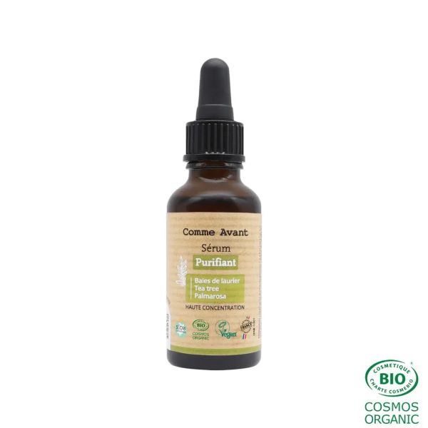 Sérum visage purifiant bio Comme Avant 30 ml