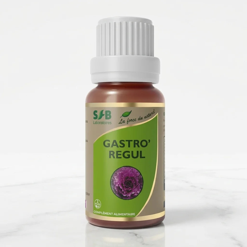 Gastro'Regul 50ml flacon verre ambré SFB Laboratoires complément digestif