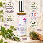 Gazelle Soin Sculptant bio certifié Douces Angevines flacon 100ml avec lierre grimpant