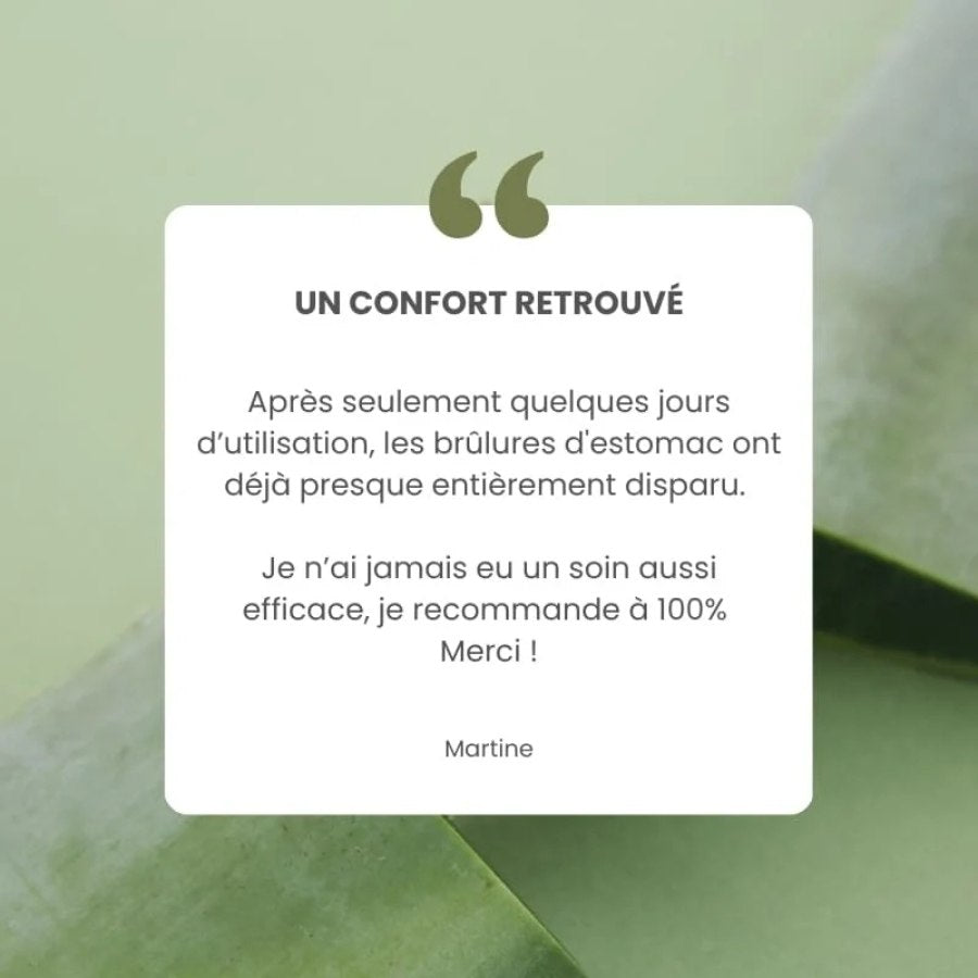 Avis client sur le gel à l'aloé vera 500ml non pasteurisé de Naturaloé