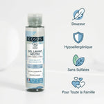 Gel lavant neutre Bio Coslys 100ml avec icônes douceur, hypoallergénique, sans sulfates