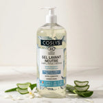 Gel lavant neutre Bio Coslys 1L avec ingrédients biologiques et aloe vera