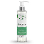 Gelée nettoyante bio Centifolia 145ml flacon transparent avec pompe chrome sur fond blanc