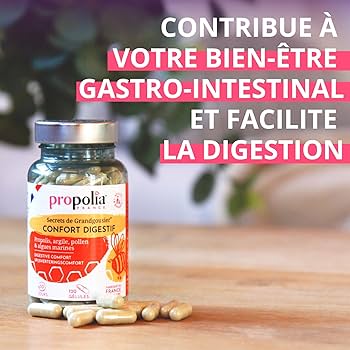Les bienfaits des gélules Confort Digestif de Propolia