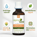 Gem-Cell 05 Bio 50ml - Drainage naturel, métabolisme régulé, élimination toxines et vitalité