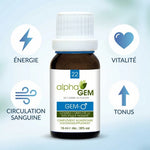 Gem-Homme 22 Bio 15ml AlphaGem - Énergie, vitalité, circulation et tonus pour hommes