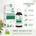 Gem-Move ANIMAGEM 15ml bio: confort articulaire, souplesse, mobilité et bien-être naturel