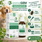 Gem-Move 15ml AnimaGEM confort articulaire - guide dosage et utilisation pour animaux