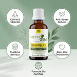 Gem-Relax 03 Bio 50ml - Flacon bien-être avec bénéfices : calme, anti-stress naturel, système nerveux