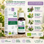 Gem-Zen 15ml AnimaGEM - flacon avec bourgeons de figuier, tilleul, aubépine et clématite bio certifiés