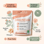 GlowyForm Inolab complexe détox foie bio avec plantes chardon-marie bardane fibregum pensée sauvage