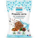 Gommes Propolis Verte bio Propos'Nature sachet 45g Pin Oligoéléments certification France
