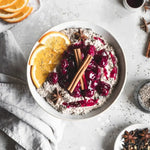 Photo d'un porridge avec des Graines de chia bio Iswari
