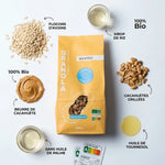 Granola bio beurre de cacahuètes 350g Monsieur Muesli avec ingrédients naturels et certification