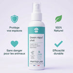 Green Repul' répulsif naturel chat 250ml avec bénéfices : 100% naturel, efficacité durable, sans danger animaux