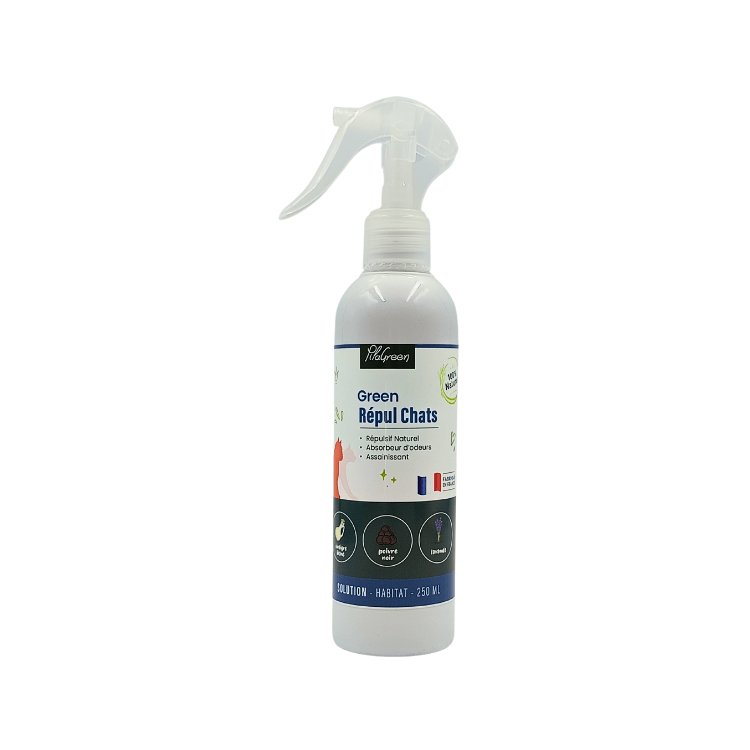 Spray répulsif green repul pour chats de la marque pilagreen