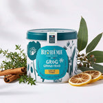 Boîte métal Grog grand froid Biohême 50g avec ingrédients naturels et herbes biologiques