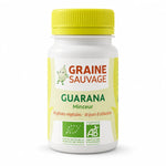 Guarana bio 60 gélules Graine Sauvage - flacon complément minceur certifié AB