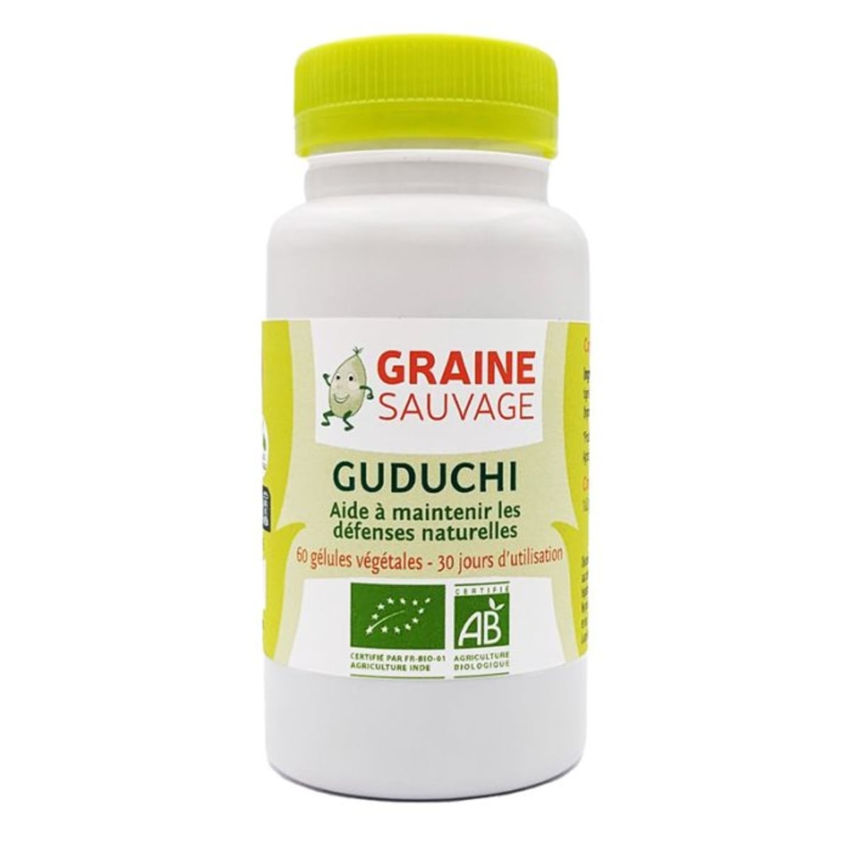 Guduchi Bio de 60 gélules de Graine Sauvage.