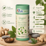 Guggul Bio Ayur-Vana 60 gélules régule le cholestérol, ingrédients naturels certifiés Bio
