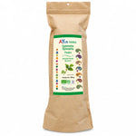 Poudre bio Gymnema Sylvestre Ayur-vana en sachet kraft 150g sur fond blanc
