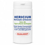 Héricium bio 500 mg Qualidiet - Flacon de 60 gélules de champignon Hericium erinaceus