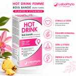 Bouteille Hot Drink Femme Bois Bandé 250ml Labophyto avec bénéfices : désir, hormones, stress, énergie