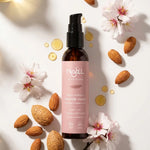 Huile d'amande douce bio NAJEL 80ml avec amandes fraîches et gouttes dorées