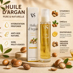 Huile d'Argan Bio Arc en Sels 100ml avec ingrédients naturels et bénéfices multi-usages