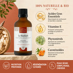 Huile de Baobab bio 50ml Comptoir des Huiles - Composition avec acides gras, vitamine E et caroténoïdes