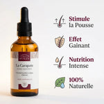 Huile de Carapate Bio 50ml - Flacon avec étiquette Comptoir des Huiles et bénéfices gainants