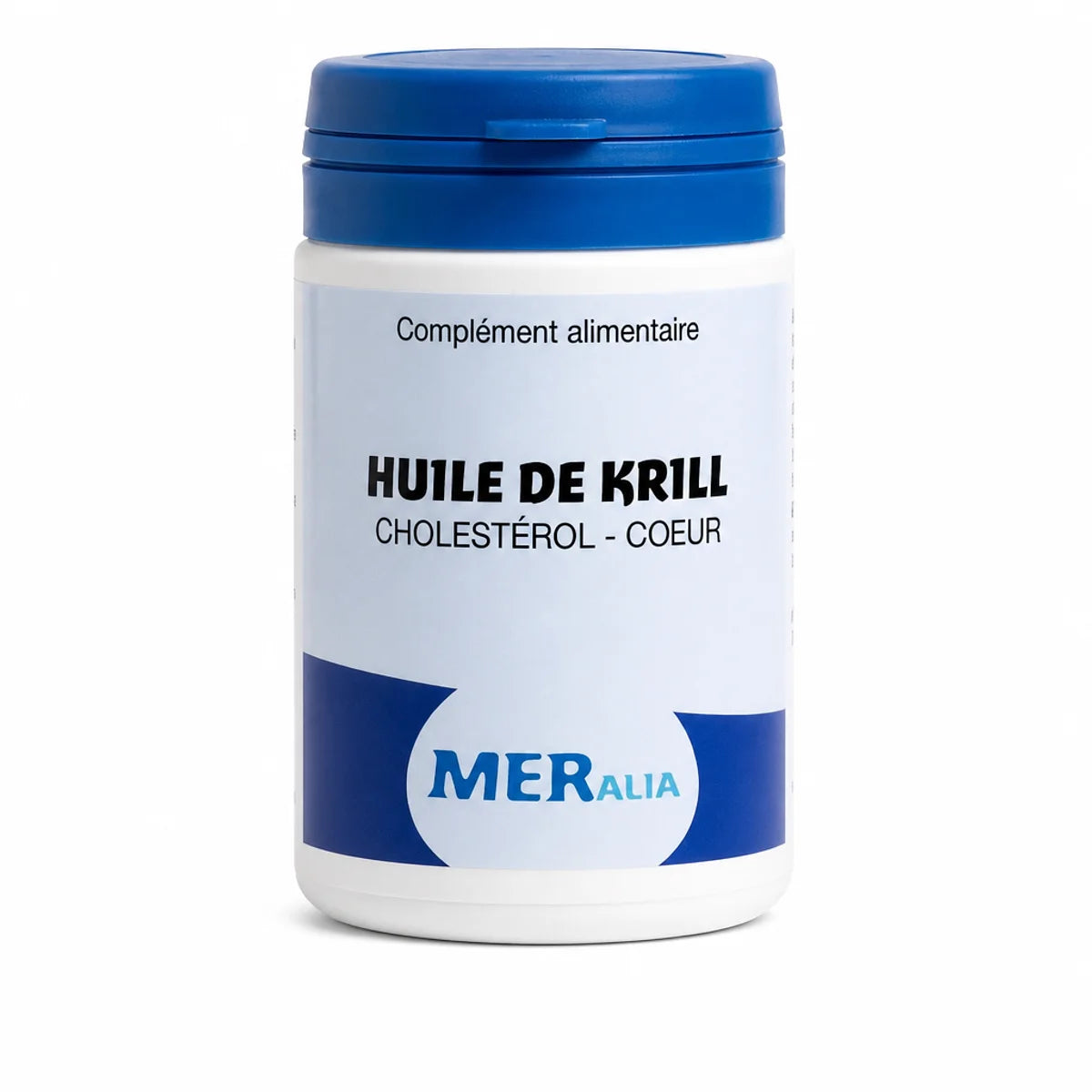 Meralia Huile de Krill 30 capsules - Supplément Oméga 3 et antioxydants pour la santé cardiaque